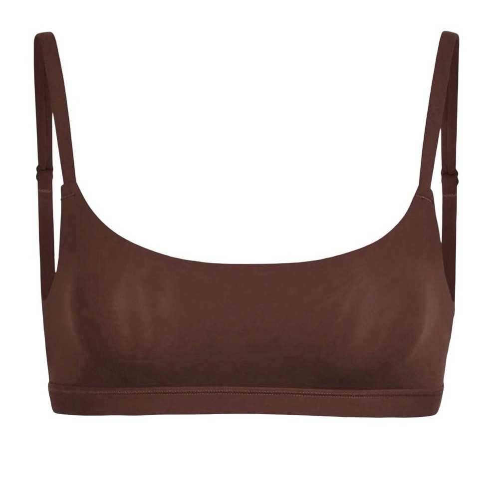 Skims Fits Everybody Scoop Bralette - New - Cocoa - XL